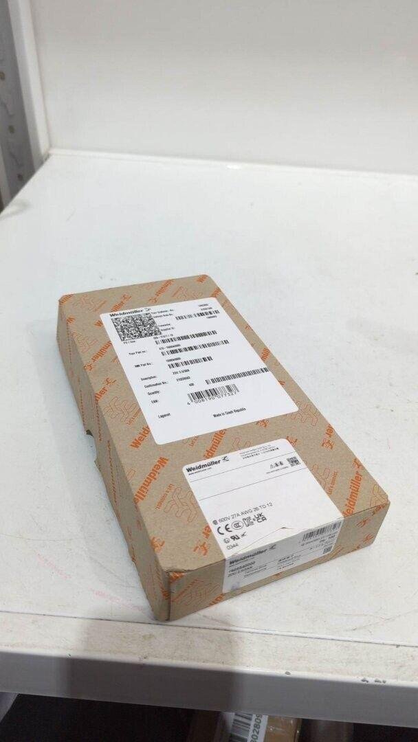 ð¥Weidmuller ZDU 2.5/3AN Beige 1608540000 Terminal Tension Clamp Con BOX OF 100 - Image 3