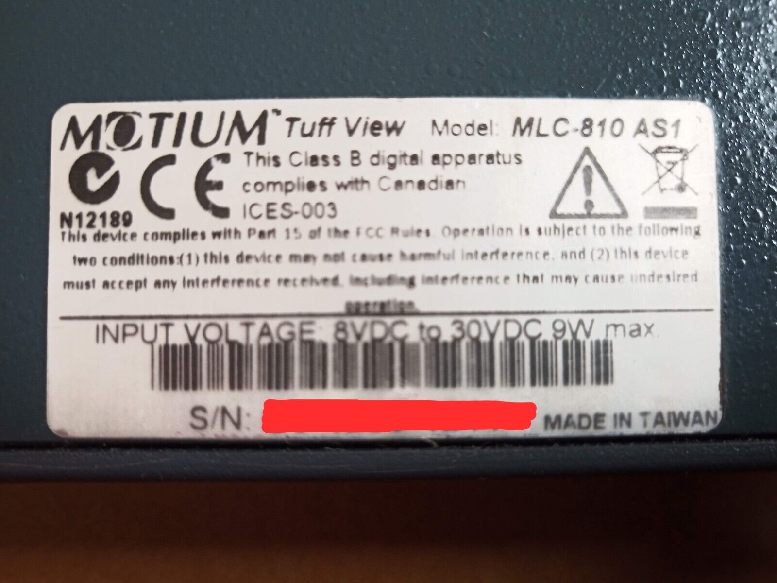Motium MLC-810 AS1 Tuff View 8