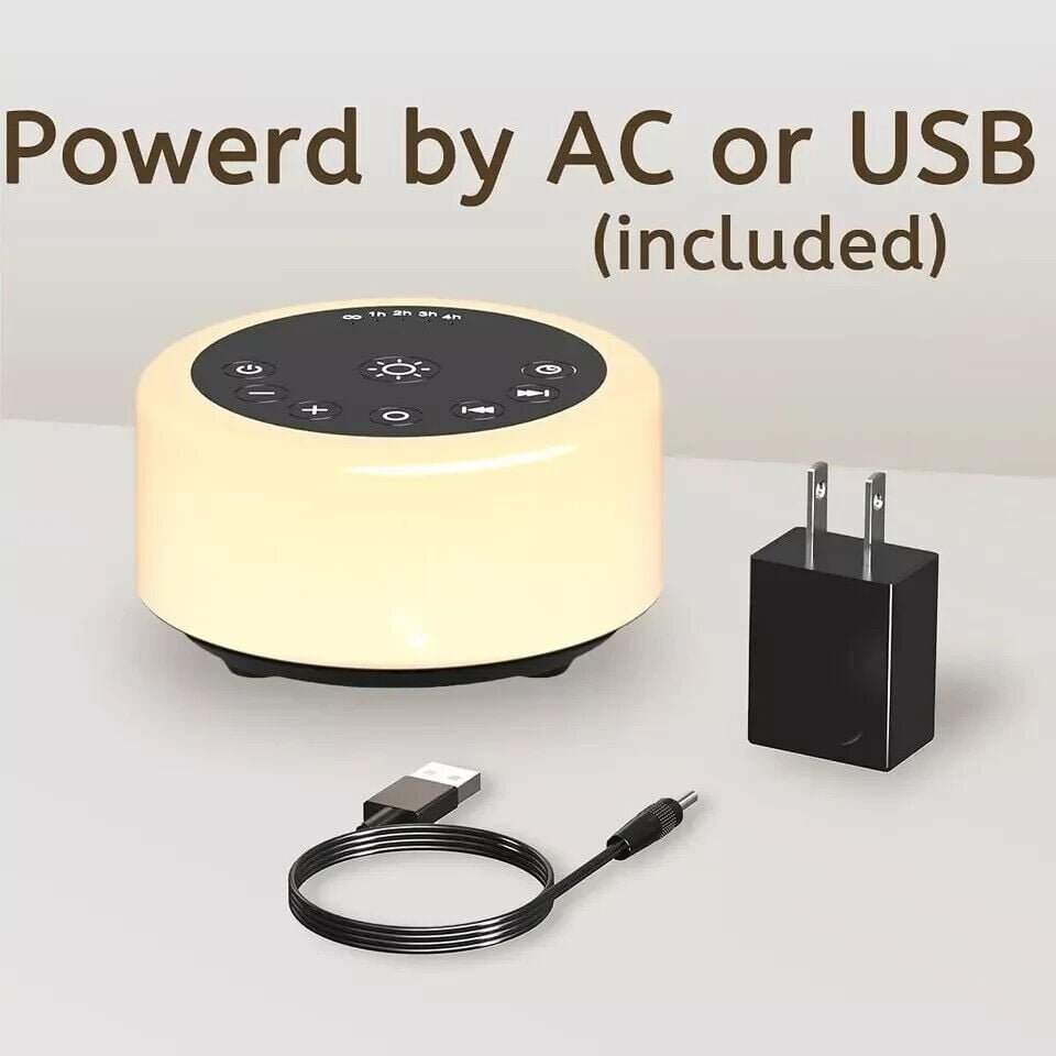 Colournoise Sound Machines White Noise Machine 12 Colors Night Light Brown Noise - Image 3