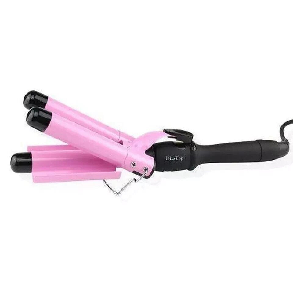 Bluetop 3 Barrel Ceramic Curling Iron Hair Waver Wand - Image 4