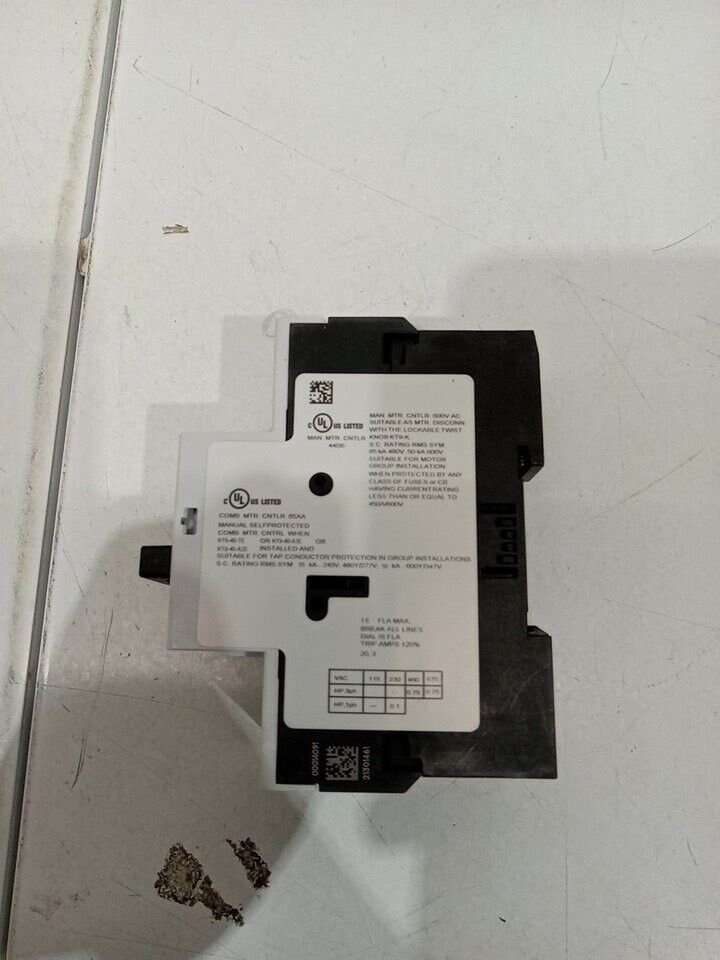 Sprecher & Schuh KTA9-32S-1.6A motor protection circuit breaker - Image 4