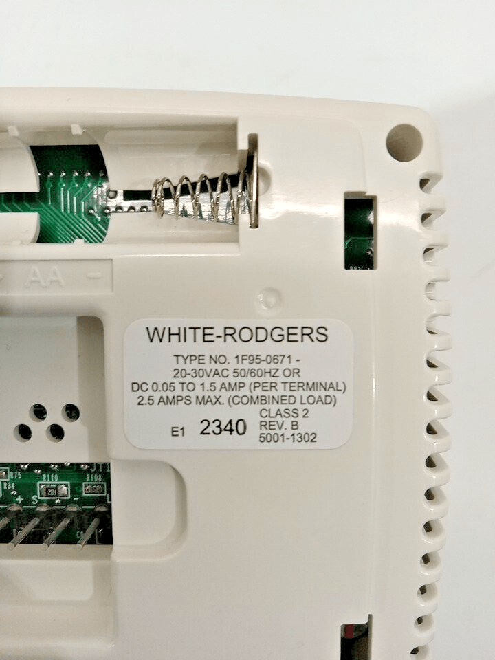 ð¥White-Rodgers EMERSON 1F95-0671 Low Volt Prog Tstat Heat/Cool Blue Universal✳️ - Image 4