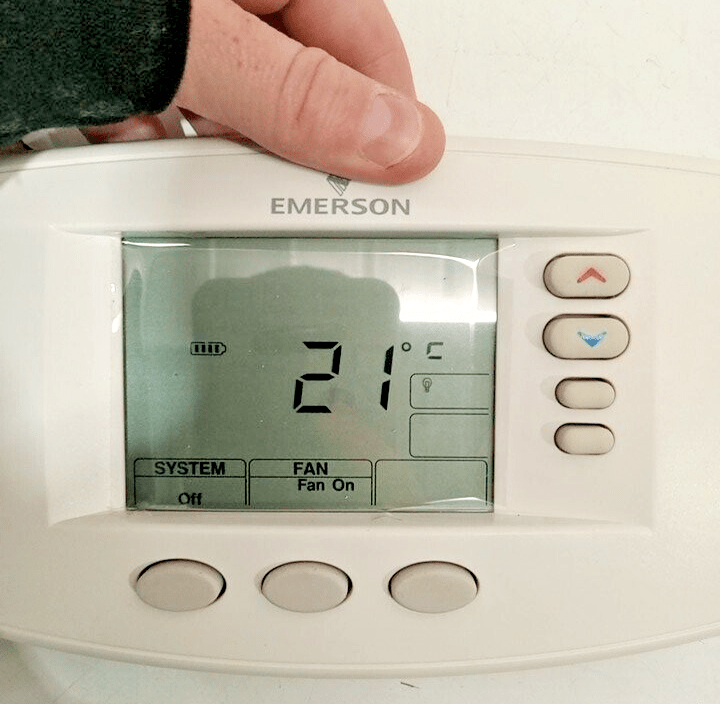 ð¥White-Rodgers EMERSON 1F95-0671 Low Volt Prog Tstat Heat/Cool Blue Universal✳️ - Image 2