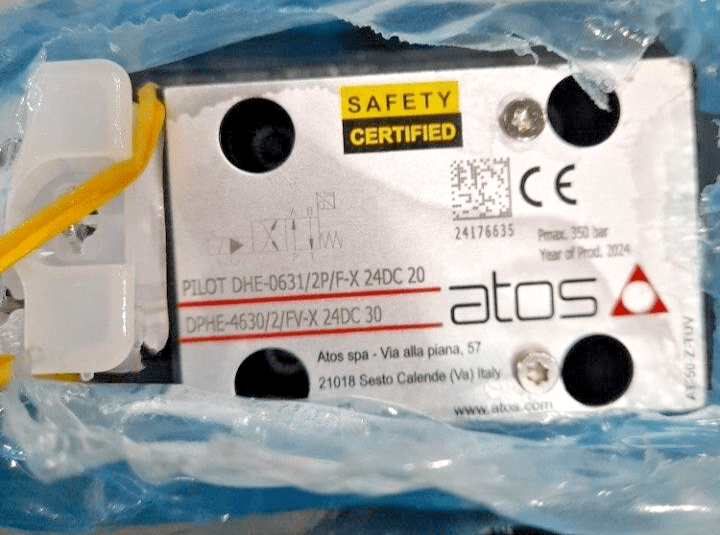 ð¥ð¥ATOS Hydraulic Valve DPHE-4630/2/FV-X 24DC 30✳️✳️ - Image 6