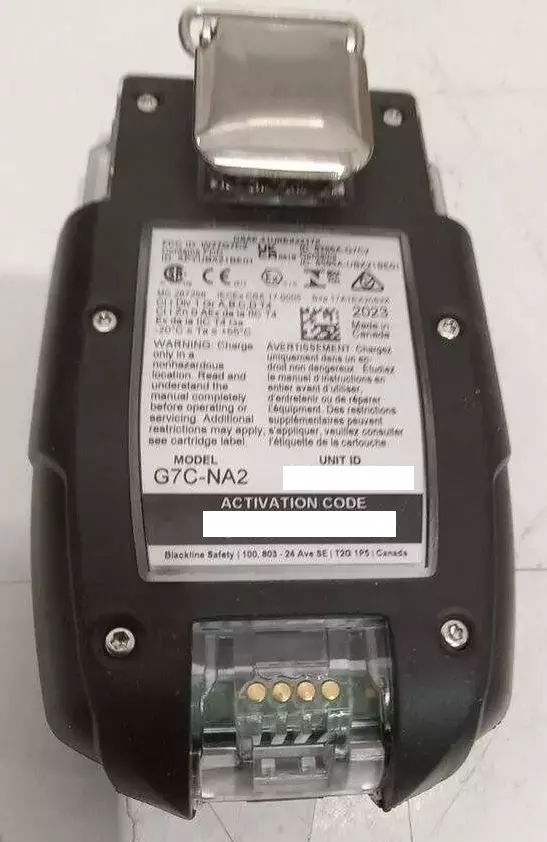 ✳️Duty Free✳️Blackline Safety G7c Cellular Safety Monitor G7C-NA2 + 2 Cartridges - Image 9