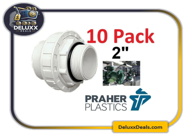 10 Pack - Praher 200-903 Union Adapter 2