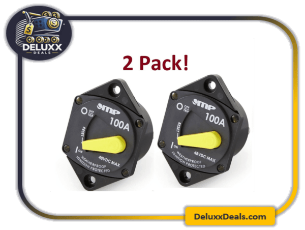 ð¥ð¥2 Pack! Mechanical Products 875P11002 Marine Surface Circuit 100A Breaker ✳️