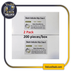 400 Pieces AAKA SCIENTIFIC INC Steam Indicator Strip Class 5 - Part# T50027-2