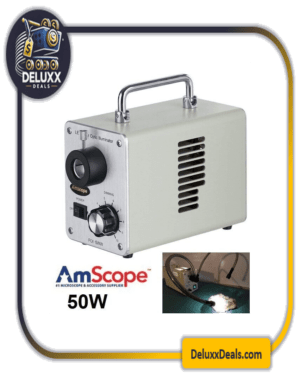 ð¥ð¥AmScope 50W LED Cold Fiber Optic Illuminator FOI-5WW LED-50W✳️✳️