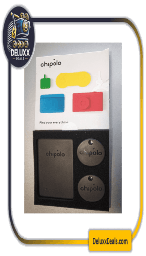 Chipolo Spot Bundle - 1 x Card Spot, 2 x One Spot - Almost Black