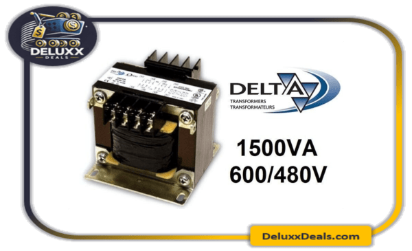 Delta DCO1500UH Industrial Control Transformer 1500VA Pri 480/600V - NEW