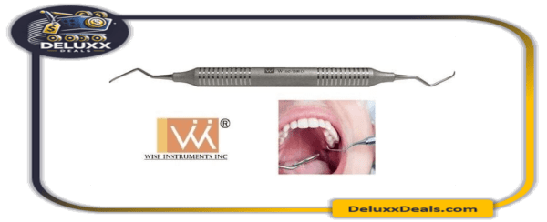 Dental Columbia Curette 2R/2L. Dental Scaler & Curette by Wise Instruments