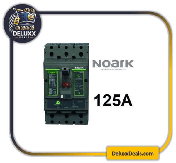 ð¥ð¥Noark M1N125T3L Molded Case Circuit Breaker - 3 Pole - 600V - 125 Amp✳️✳️