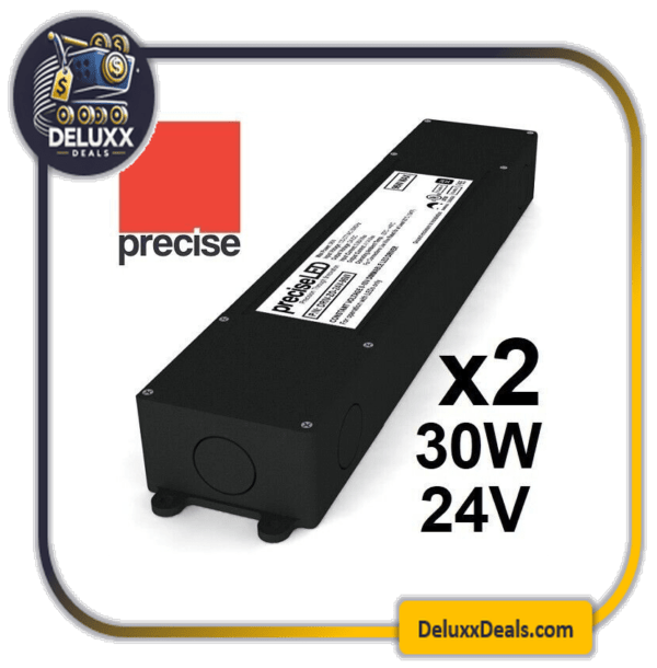 ð¥ð¥PreciseLED DRIV-ZO-24V-30W Constant Voltage Dimmable LED Driver 24V 2-pack✳️