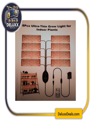 Set of 8 Ultra-thin Indoor Grow Lights