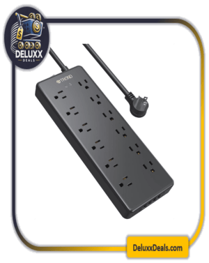 TROND 4000J Surge Protector Power Bar USB - 12 Outlets