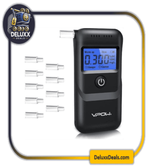 VPOW Alcohol Breathalyzer - Electronic Digital Portable