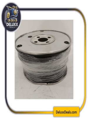 Duty Free✳️Black NYLON 12 Coated Cable,1/8