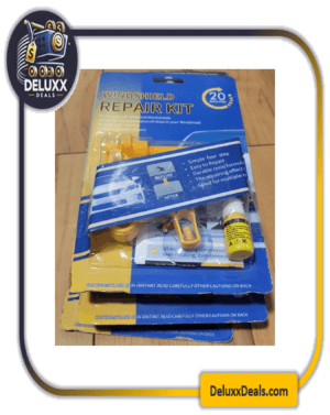 ð¥ð¥5x Windshield Repair Kit Quick Fix DIY Car Glass Bullseye Rock Chip Crack✳️