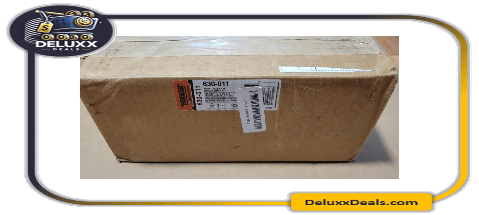 ✳️Duty Free✳️Drive Axle Shaft Dorman 630-011ð¥