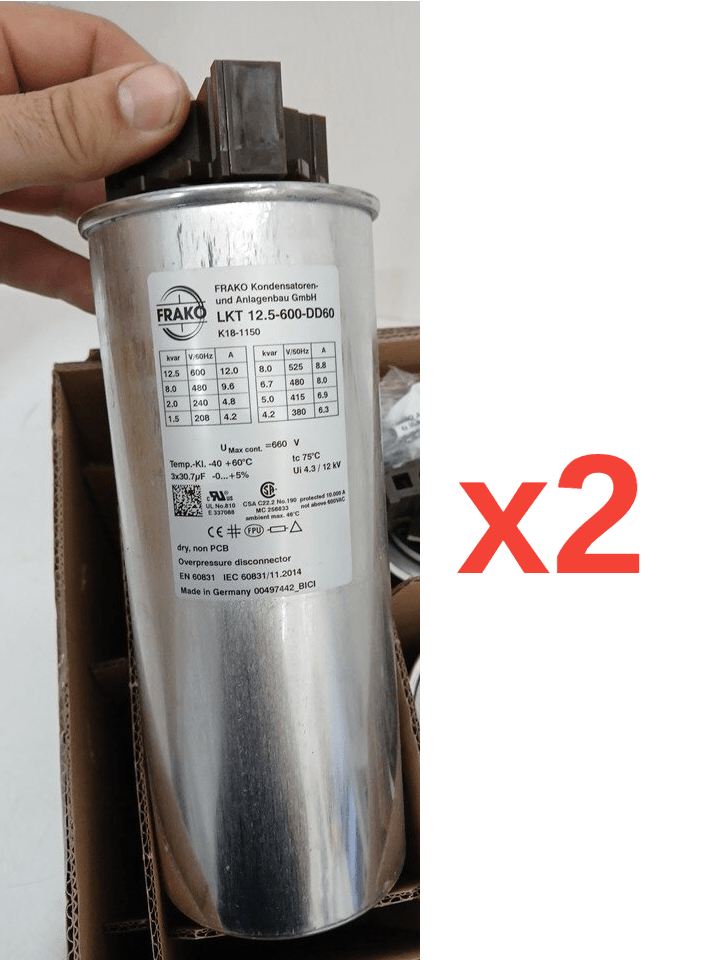 ✳️Duty Free✳️2 Pack! FRAKO LKT-12.5-600-DP60 / LKT125600DP60 / 31-10950ð¥