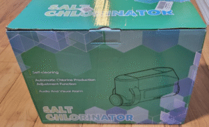 Chlorinator Salt Water EC8 Pro Pool Chlorine Generator, 8G/H
