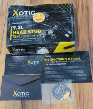 7.3L Head Stud Kit 1993-2002 Ford Powerstroke Diesel CP879 READ!