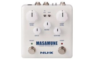 NUX NBK-5 Masamune Booster & Kompressor Dual Switch Effects Pedal