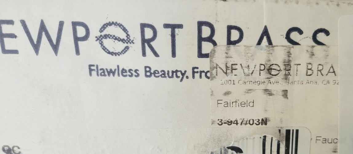 Fairfield Wall Mount Bathroom Faucet 3-947/03N NPB10324 - Image 4