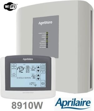 Aprilaire Thermostat Universal Touch Screen WiFi IAQ 8910W