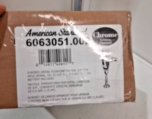 American Standard 6063051.002 Urinal Flush Valve, Polished Chrome