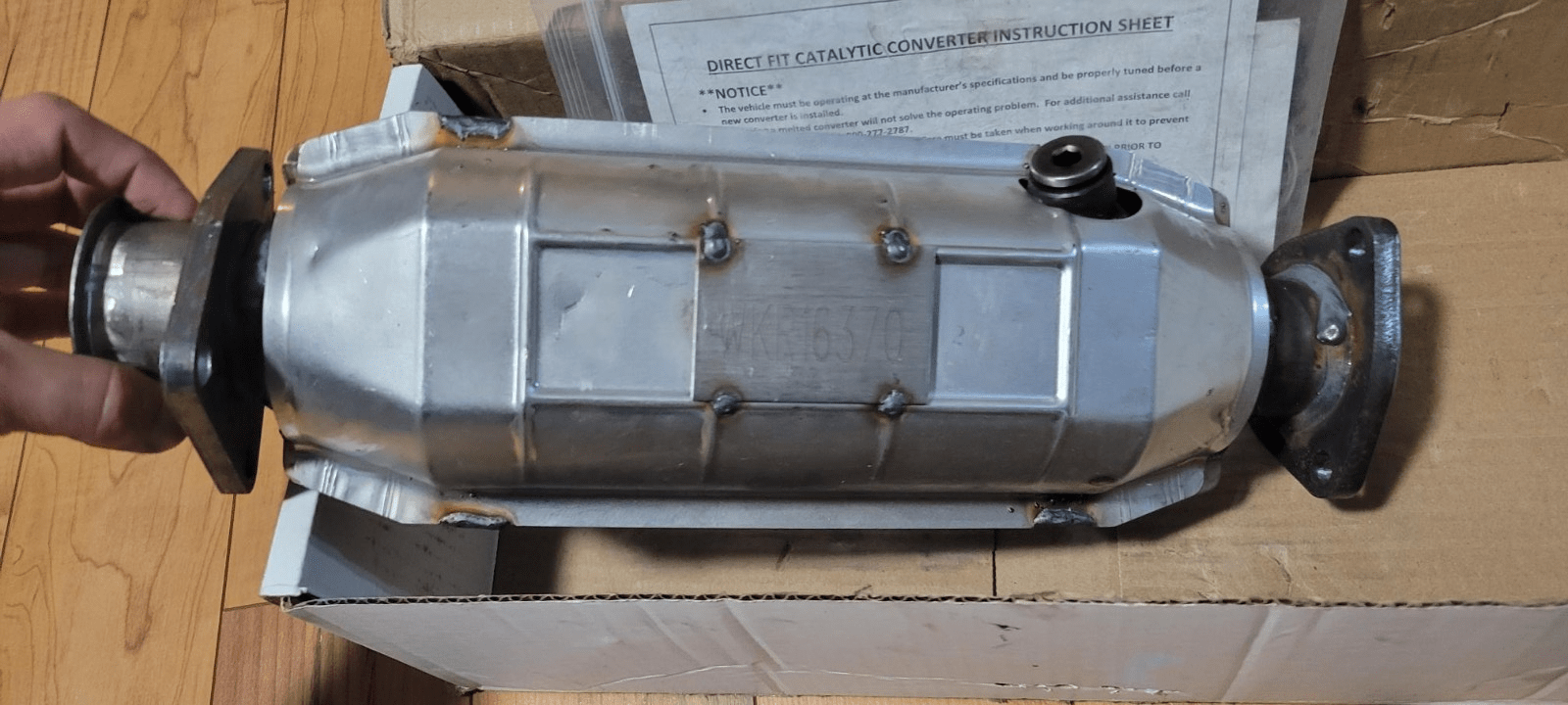 Catalytic Converter-EPA Walker 16370 fits 98-02 Honda Accord 2.3L-L4 - Image 2