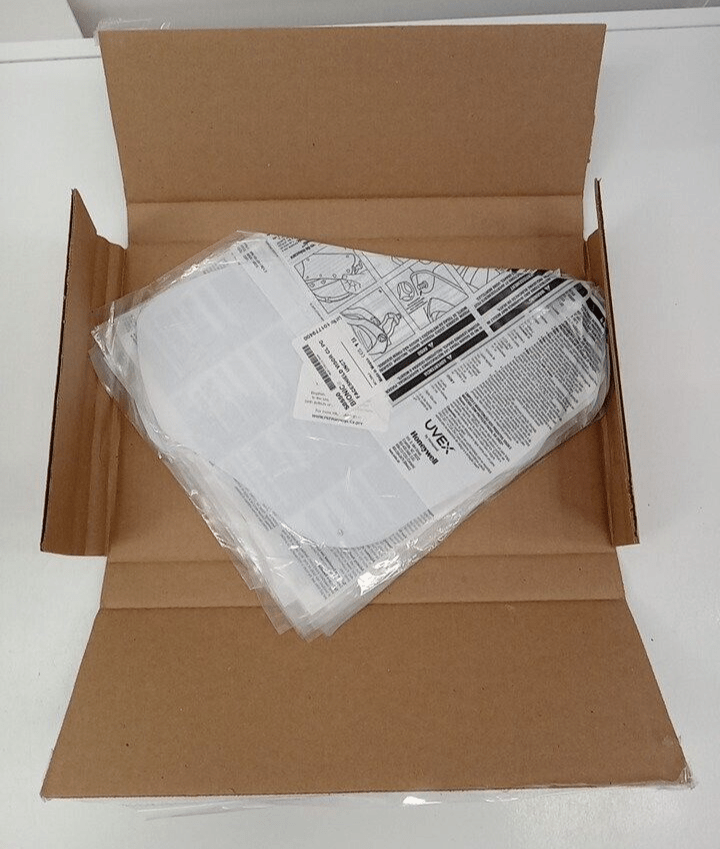 10 Pack - S8550 Clear Uncoated Replacement Visor, Polycarbonate - Image 4